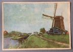 Hollands Landschap Molen, Verzamelen, Ansichtkaarten | Nederland, Ophalen of Verzenden, Gelopen