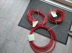 2 x 8.00 meter en 1 maal 14 meter, Kabel of Snoer, Gebruikt, Ophalen