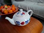 Originele Boerenbont theepot Zeeland 1,2L, Antiek en Kunst, Antiek | Servies los, Ophalen of Verzenden