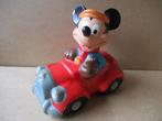 adv9793 mickey mouse spaarpot 2, Verzamelen, Ophalen, Mickey Mouse, Gebruikt