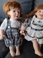 Brocante Porseleinen Poppen set jongen meisje, Antiek en Kunst, Curiosa en Brocante, Ophalen of Verzenden