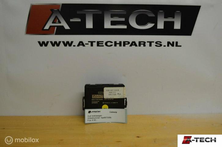 Gateway Audi A3 Sportback 8V 1.4 e-tron ('13-'18) 5qe907530b, Auto-onderdelen, Elektronica en Kabels, Audi, Gebruikt, Ophalen of Verzenden