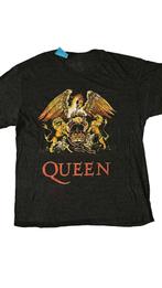 Queen Original Classic Crest Graphic T-Shirt 2008 – Zwart  L, Maat 52/54 (L), Bandhirt, Zwart, Ophalen of Verzenden