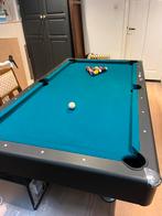 Zeer complete pooltafel, Sport en Fitness, Biljarten en Poolen, Ophalen, Zo goed als nieuw, Pooltafel