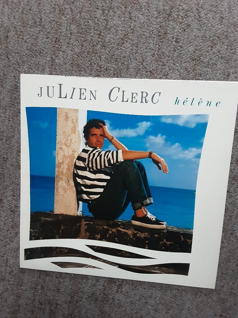 maxi single Julien Clerc helene, Ophalen of Verzenden, Gebruikt, 12 inch