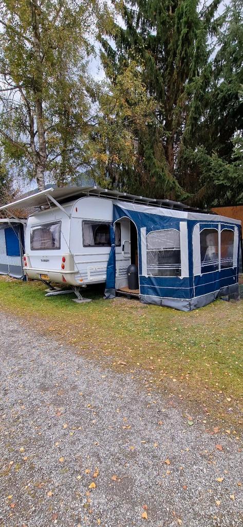 Caravan op camping Brixen im Thale te koop.  Oostenrijk, Caravans en Kamperen, Caravans, Particulier, tot en met 4, Rondzit, Tabbert