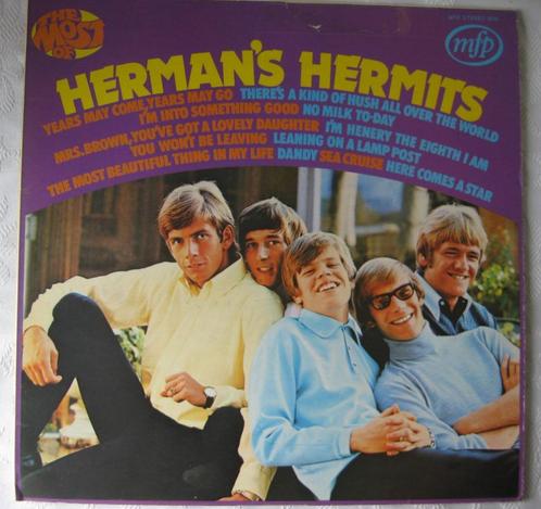LP Herman's Hermits The most of 1971, Cd's en Dvd's, Vinyl | Pop, Zo goed als nieuw, 1960 tot 1980, 12 inch, Ophalen of Verzenden