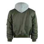 hooded bomberjack, BNSP, Info@dumpshop.nl, Kleding of Schoenen, Ophalen of Verzenden