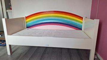 Bopita juniorbed met DIY regenboog incl. matras, beddengoed beschikbaar voor biedingen