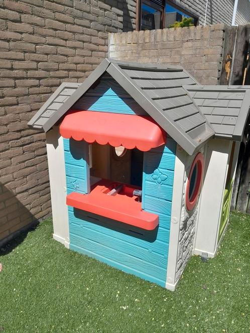 Smoby speelhuis chefhuis, Kinderen en Baby's, Speelgoed | Buiten | Speelhuisjes, Gebruikt, Kunststof, Ophalen