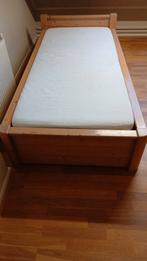 Grenen bed 90x200cm, Ophalen, Gebruikt, 90 cm, Eenpersoons