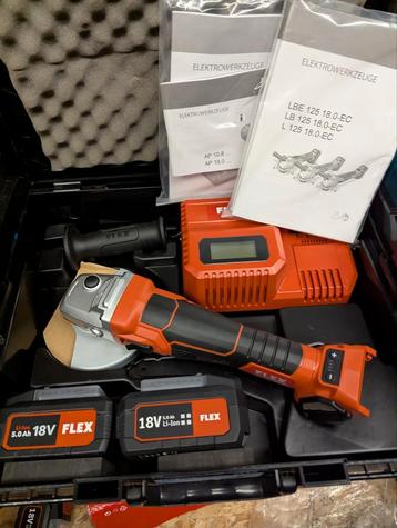 Haakse slijper Flex LBE 125 18,0-EC 5,0/SET beschikbaar voor biedingen
