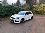 Volkswagen Golf R  2.0 TSI DSG 2010 Wit SCHAALSTOELEN, Auto's, 1441 kg, 74 €/maand, Zwart, 4 cilinders