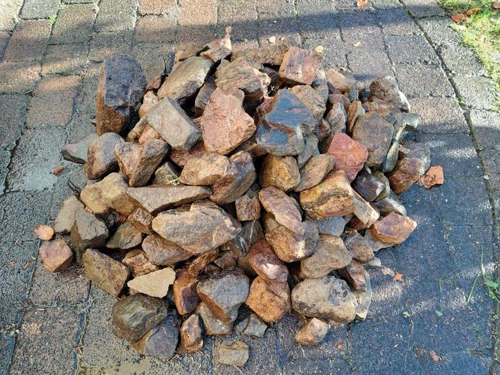 Sierstenen voor vijver / tuin, Tuin en Terras, Grind, Keien en Split, Gebruikt, Ophalen