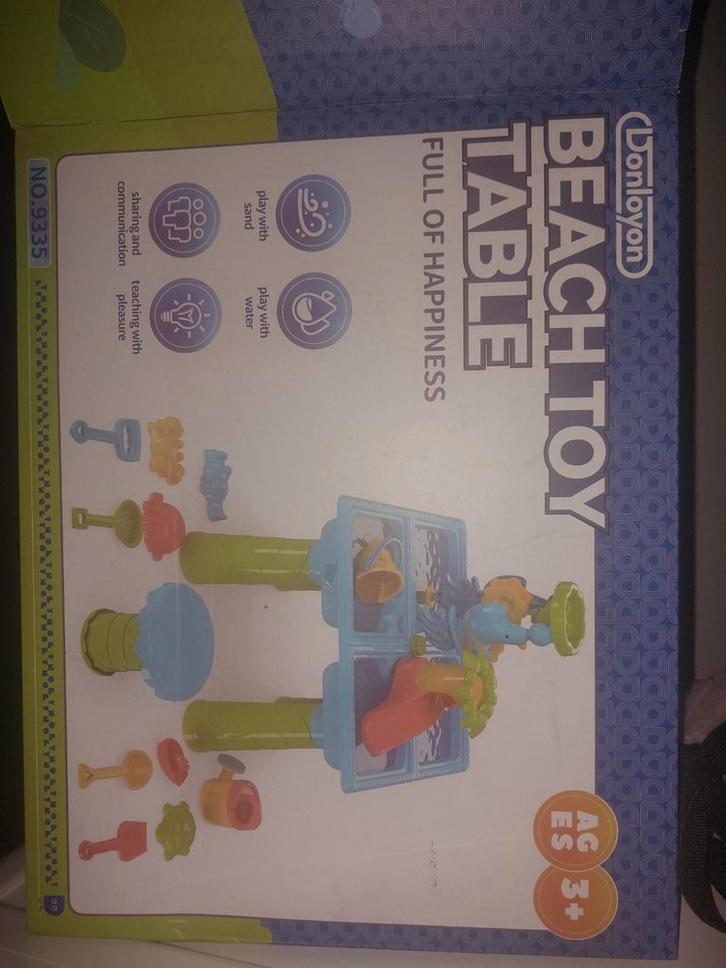 Zand en watertafel, Kinderen en Baby's, Speelgoed | Buiten | Zandbakken, Zo goed als nieuw, Ophalen