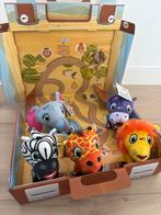Lidl Safari Mini's + Koffer/Spelbord - NIEUW!, Kinderen en Baby's, Speelgoed | Knuffels en Pluche, Ophalen of Verzenden, Nieuw