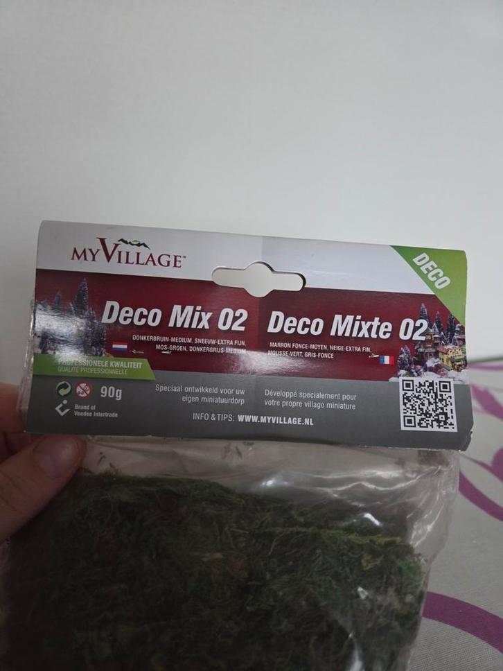 Kerstdorp Accessoires - My Village Deco Mix 02, Diversen, Kerst, Nieuw, Ophalen of Verzenden
