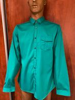 GUCCI overhemd maat 44 xl origineel zgan, Kleding | Heren, Overhemden, Blauw, Ophalen of Verzenden, Zo goed als nieuw, Gucci