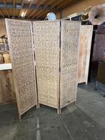 Riviera Maison Kamerscherm/Canggu Room Divider Naturel Beige, Huis en Inrichting, Ophalen, Zo goed als nieuw