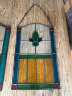 Glas in Lood Raamhangers Set Vintage, Antiek en Kunst, Ophalen