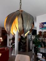 Lamp met koperen bladeren, Ophalen, Zo goed als nieuw, Brocante, vintage, Metaal