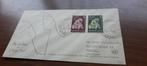 1e dagenvelop NL E42 wereld vluchtelingenjaar 1959, Postzegels en Munten, Postzegels | Eerstedagenveloppen, Nederland, Beschreven