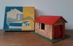 Vintage houten WIZO Systeem-bouwdoos Garage A1 constructie