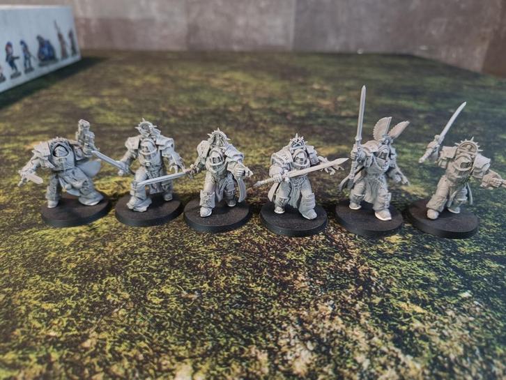 Dark Angels Terminators 30k Horus Heresy, Hobby en Vrije tijd, Wargaming, Zo goed als nieuw, Warhammer, Figuurtje(s), Ophalen of Verzenden