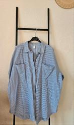 Blouse H&M blauw wit gestreept, maat M, Maat 38/40 (M), H&M, Blauw, Ophalen of Verzenden