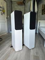 Q Acoustics 3050 Wit Zuilspeakers, Audio, Tv en Foto, Luidsprekers, Overige merken, Ophalen of Verzenden, Zo goed als nieuw, 120 watt of meer