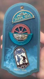 Efteling pin set Baron, Verzamelen, Efteling, Verzenden, Nieuw, Button of Speldje