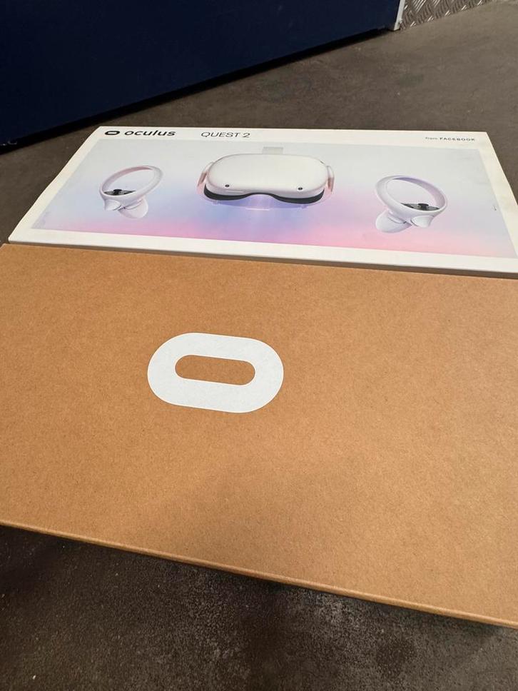 Oculus Quest 2 - Zo goed als nieuw! Slechts 1 keer gebruikt, Spelcomputers en Games, Virtual Reality, Zo goed als nieuw, Pc, VR-bril