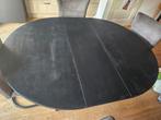 Uitschuifbare eettafel, Huis en Inrichting, Tafels | Eettafels, Ophalen, Gebruikt, Ovaal, 100 tot 150 cm