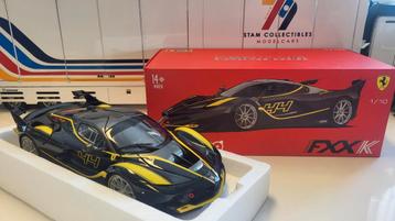 Bburago Signature Ferrari FXX K Black / Yellow beschikbaar voor biedingen