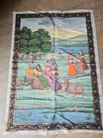 Handbeschilderd doek., Ophalen of Verzenden