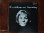 LP Gisela May / Brecht songs mit Gisela May, Ophalen of Verzenden, 1960 tot 1980, Gebruikt, 12 inch
