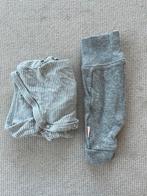 Prematuur baby setje in zacht/lichtgrijs, Kinderen en Baby's, Babykleding | Prematuur, Ophalen of Verzenden, Zo goed als nieuw