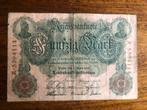 DUITS Bankbiljet uit 1910 - 50 mark, Los biljet, Duitsland, Verzenden