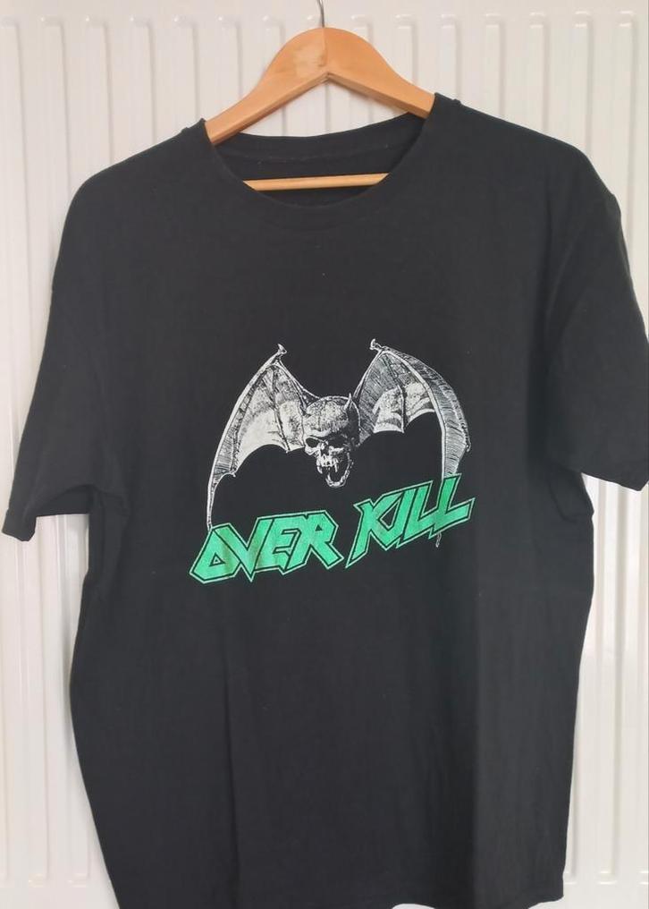 Over Kill (XL), Kleding | Heren, T-shirts, Gedragen, Maat 56/58 (XL), Zwart, Ophalen of Verzenden