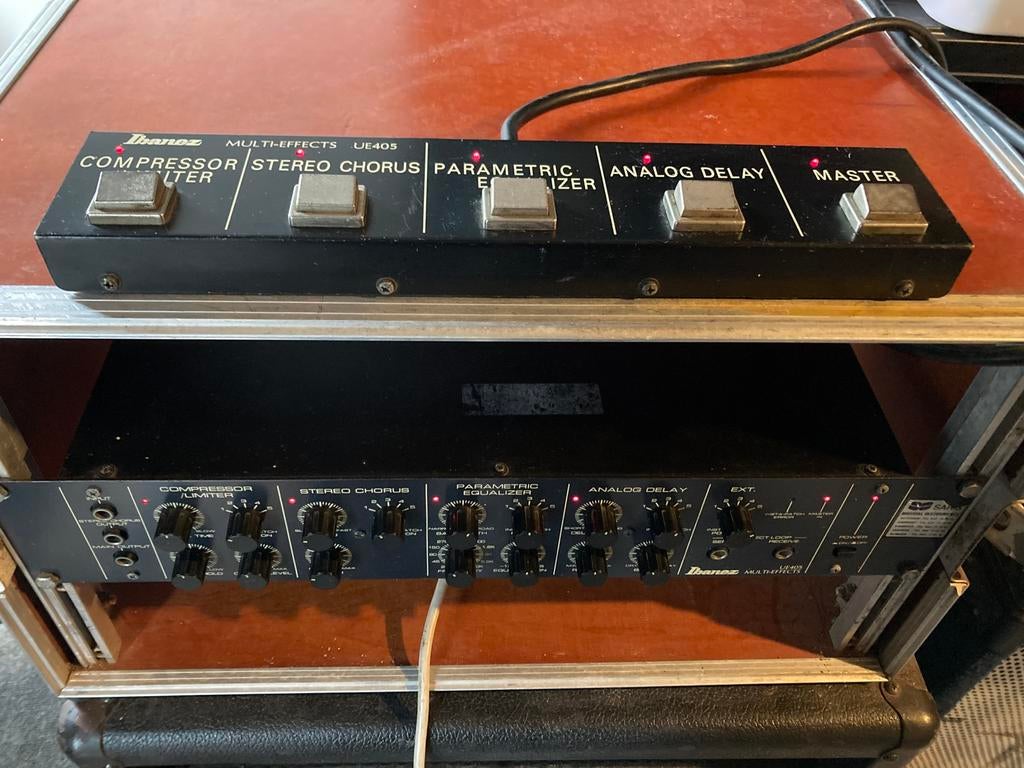 Ibanez UE405 Multi Effect – vintage Japan analoge klassieker, Muziek en Instrumenten, Effecten, Ophalen, Gebruikt, Delay of Echo