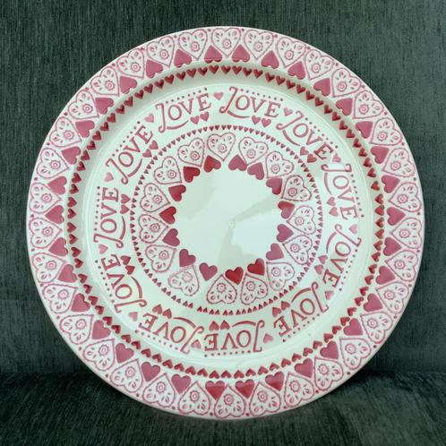 Emma Bridgewater - servies- Pink Sampler- Cakeplate - Nieuw!, Huis en Inrichting, Keuken | Servies, Nieuw, Schaal of Schalen, Overige stijlen