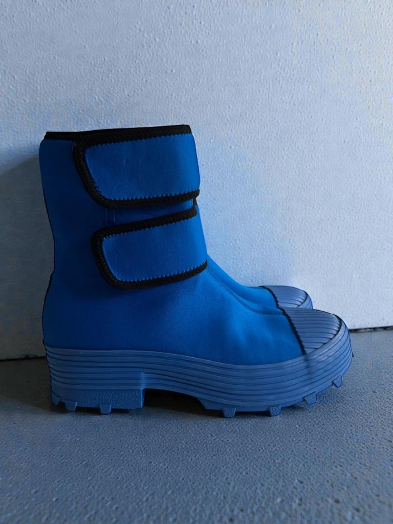CamperLab Traktori boots laarzen blauw neopreen maat 41, Blauw, Lage of Enkellaarzen, Nieuw, Ophalen of Verzenden