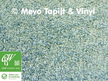 Frisé Tapijt, Colour Full 81 Sky Bleu, gratis staaltje beschikbaar voor biedingen