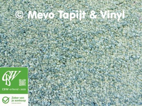 Frisé Tapijt, Colour Full 81 Sky Bleu, gratis staaltje, Huis en Inrichting, Stoffering | Vloerbedekking, Nieuw, Tapijt, Groen