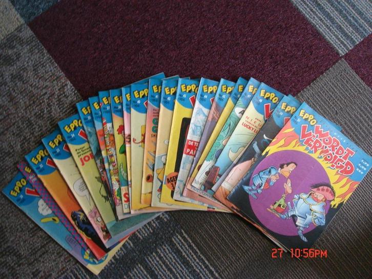 Eppo stripweekblad Wordt Vervolgt jaargang 1986, Boeken, Stripboeken, Gelezen, Eén stripboek, Ophalen of Verzenden