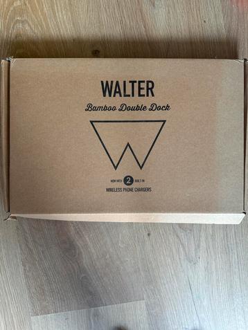Walter Bamboo Double Dock - Draadloze Oplader beschikbaar voor biedingen