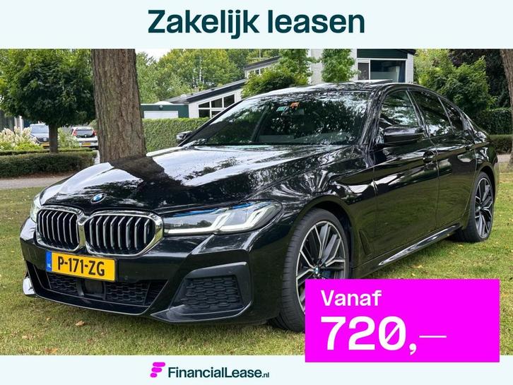 BMW 5-serie 530D - M Sport - High Executive - Laser - HUD -, Auto's, BMW, Bedrijf, Lease, Financial lease, 5-Serie, 360° camera