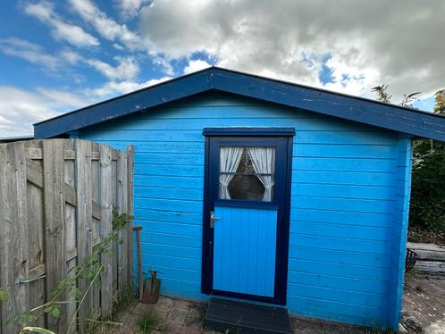 Blokhut voor Tuinopslag, Tuin en Terras, Bergingen en Tuinkasten, Gebruikt, Overige typen, Hout, Ophalen