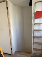 8 hardhouten stompe binnendeuren en kozijn, Doe-het-zelf en Verbouw, Kozijnen en Schuifpuien, Gebruikt, Deurkozijn, 225 cm of meer