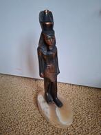 Bronzen Egyptische Farao Beeldje - Jaren '70, Ophalen of Verzenden